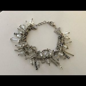 Lucite beaded chain bracelet✨